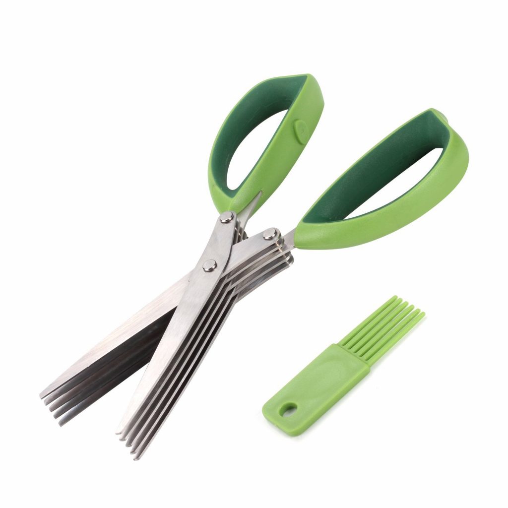 5 Blade Kitchen Scissors For Cutting Herbs And More (Xpatee) Legit