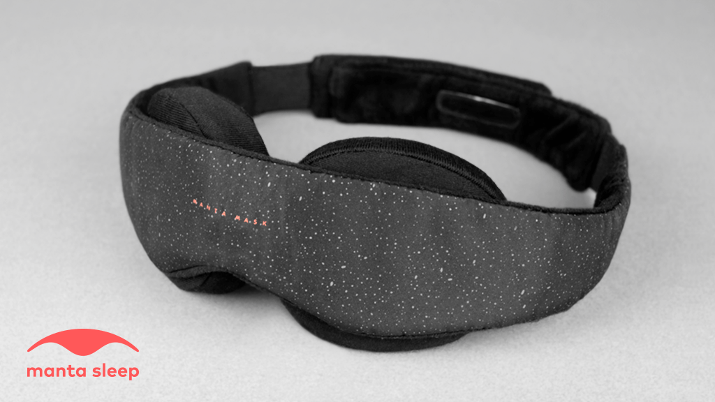 Manta Sleep Mask Memory Foam Eye Cover, 100 Blackout Legit Gifts