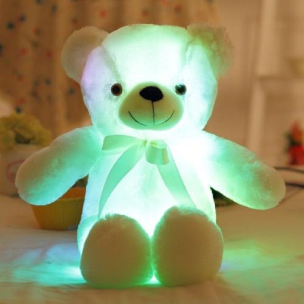 teddy bear that glows