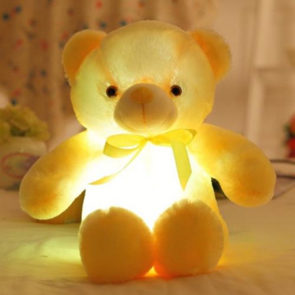 teddy bear that glows