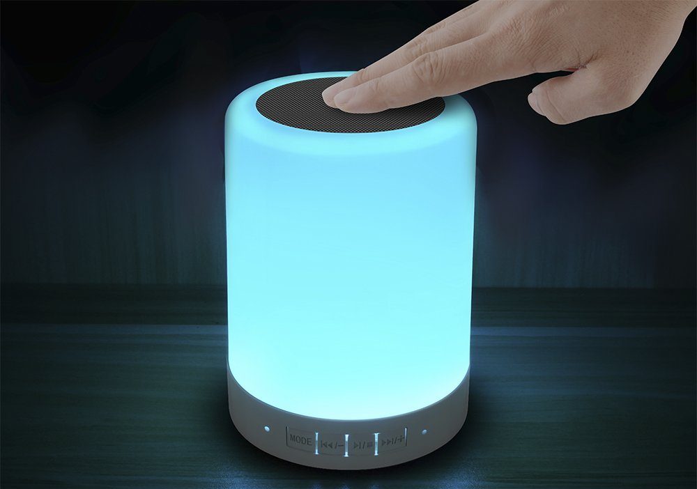 Bluetooth Lamp for Bedside - Ultimate LED Nightstand Light - Legit Gifts