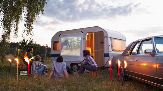 et mini pocket entertainment system - outdoors