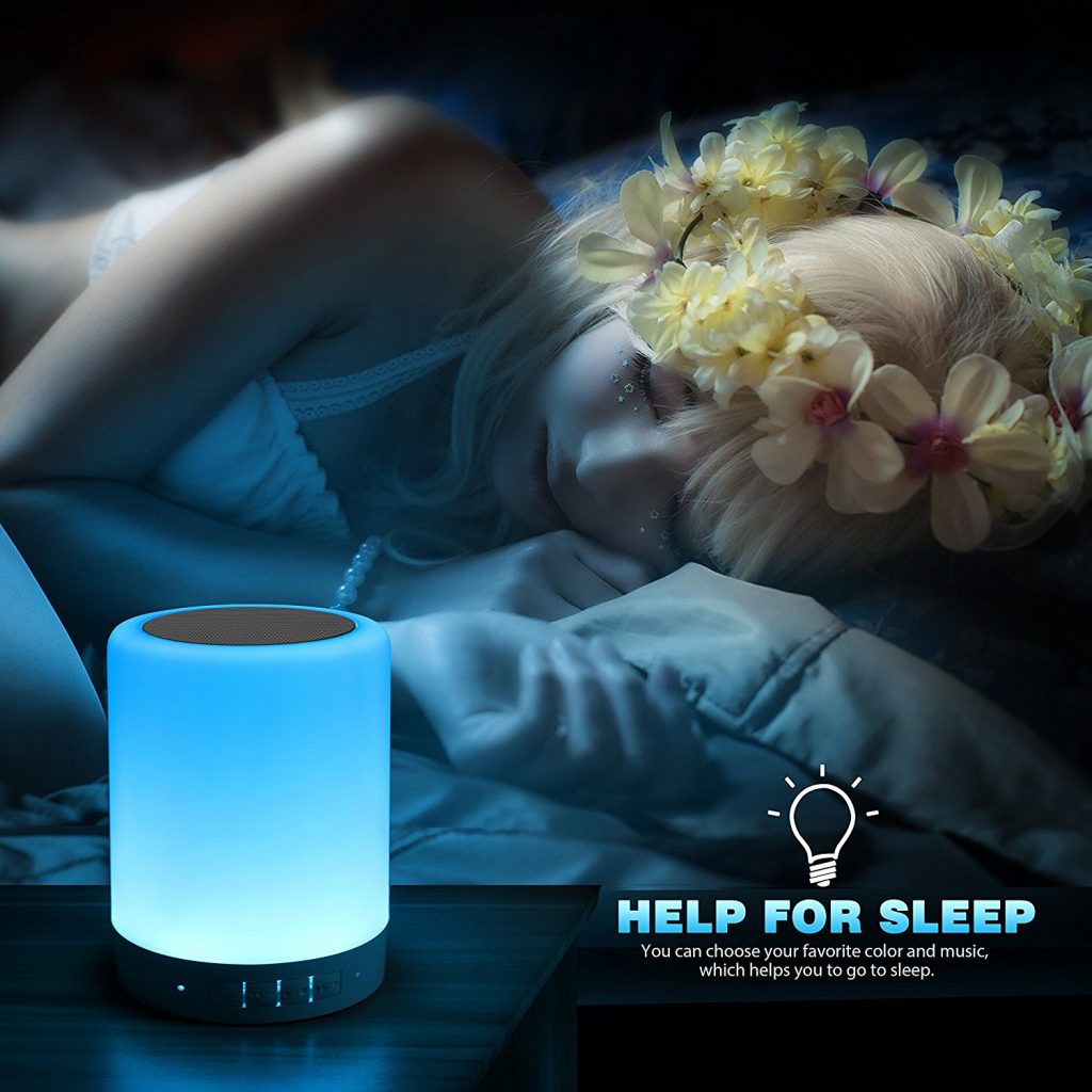 Bluetooth Lamp for Bedside Ultimate LED Nightstand Light Legit Gifts