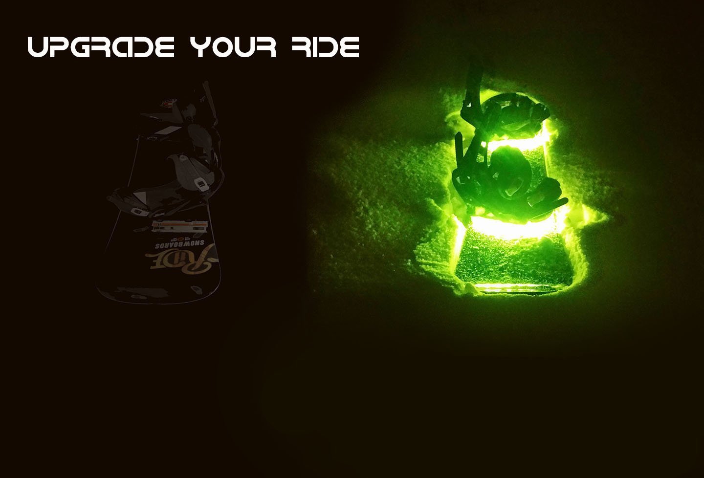 Snowboard LED Lights Kit Illuminate Your Night Legit Gifts