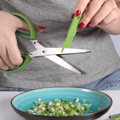 xpatee 5 Blade Kitchen Scissors with brush