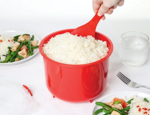microwave rice cooker food