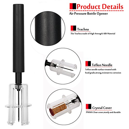 Air Pressure Wine Opener Kit The Easiest Way to Uncork Wine Legit Gifts