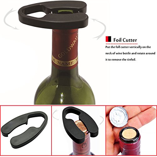 Air Pressure Wine Opener foil cutter