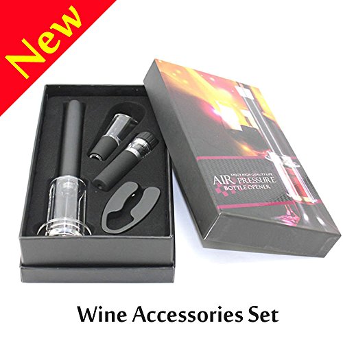 Air Pressure Wine Opener Kit The Easiest Way to Uncork Wine Legit Gifts