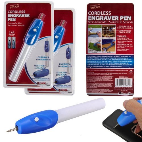 Cordless Engraving Pen - Perfect for Metal Wood Ceramic Glass - Legit Gifts