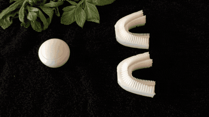 Amabrush magnetic connection