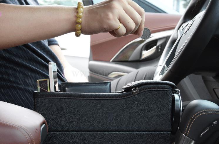 Car Seat Gap Organizer Coin Bank