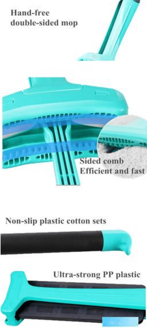 Double Sided Lazy Mop non slip