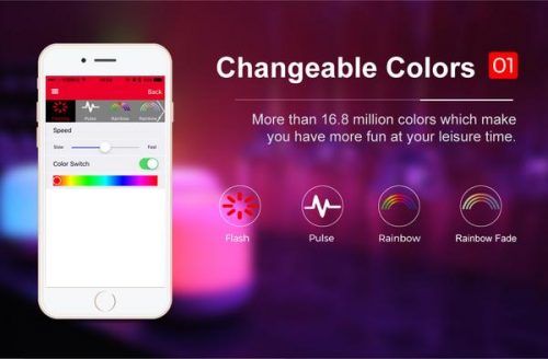 mipow playbulb candle - changeable color