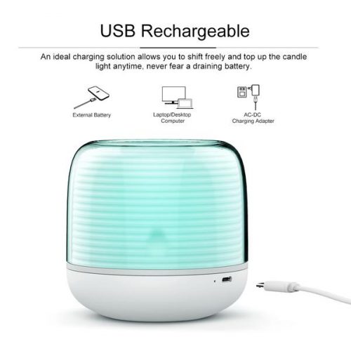 mipow playbulb candle - usb rechargeable
