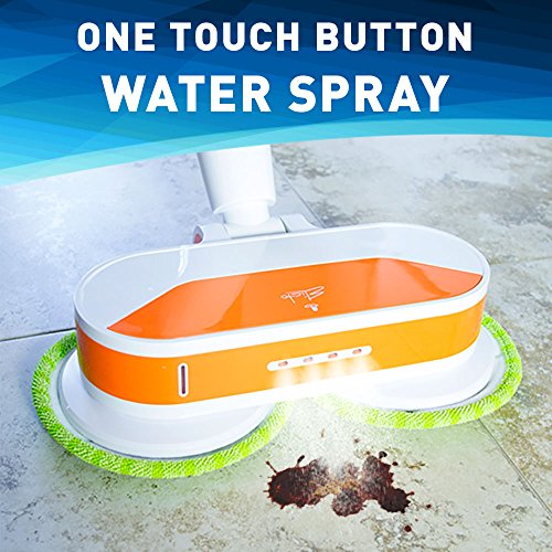 spin mop water spray