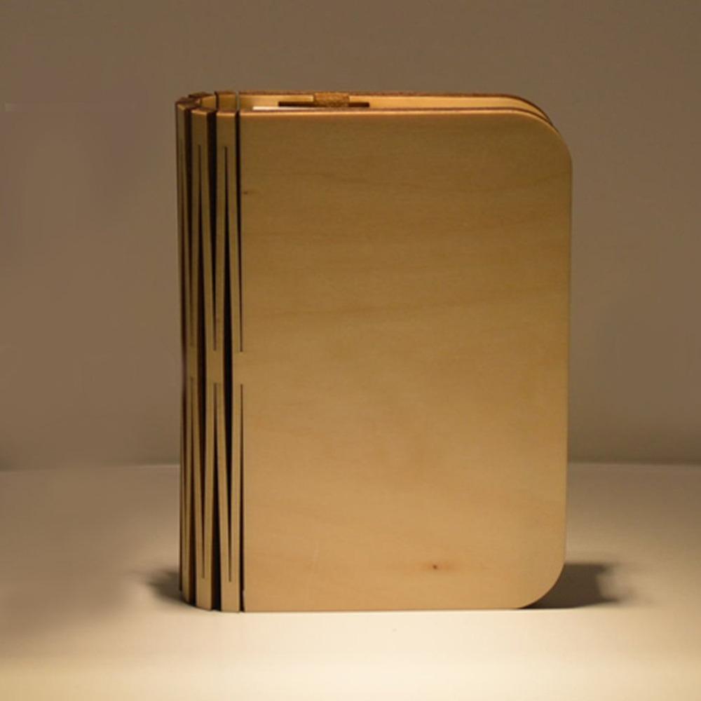 Wooden Foldable Led Book Lamp Legit Gifts