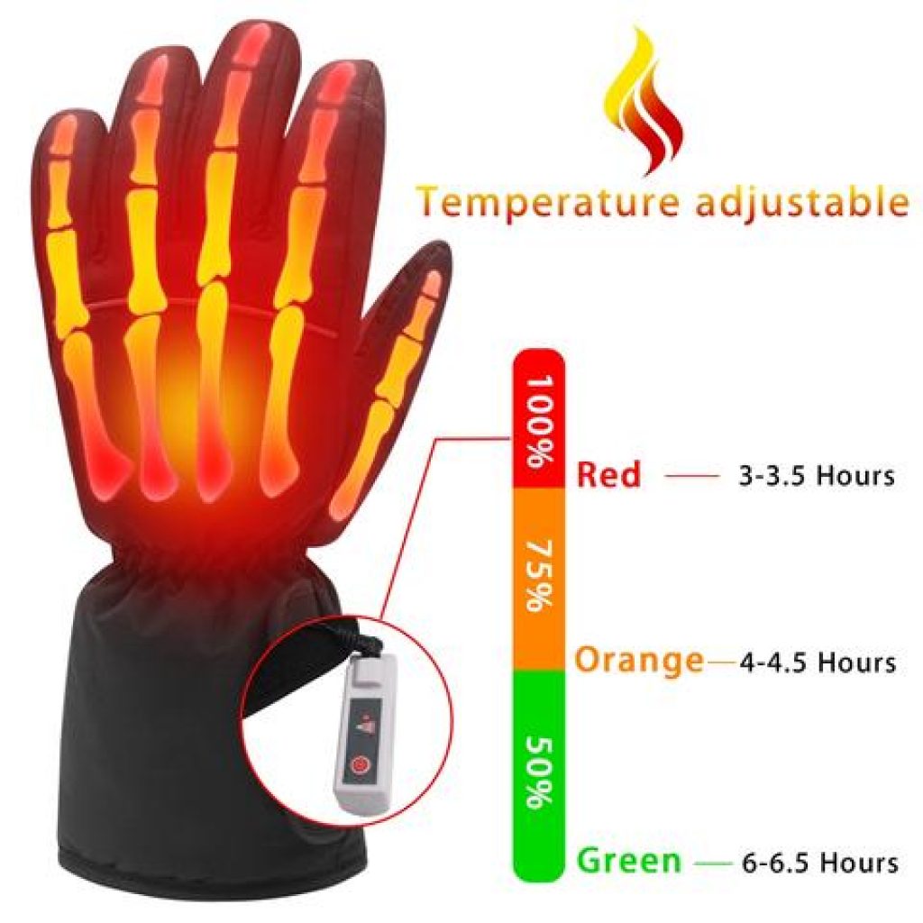 Waterproof Heated Gloves With Internal Battery Legit Gifts