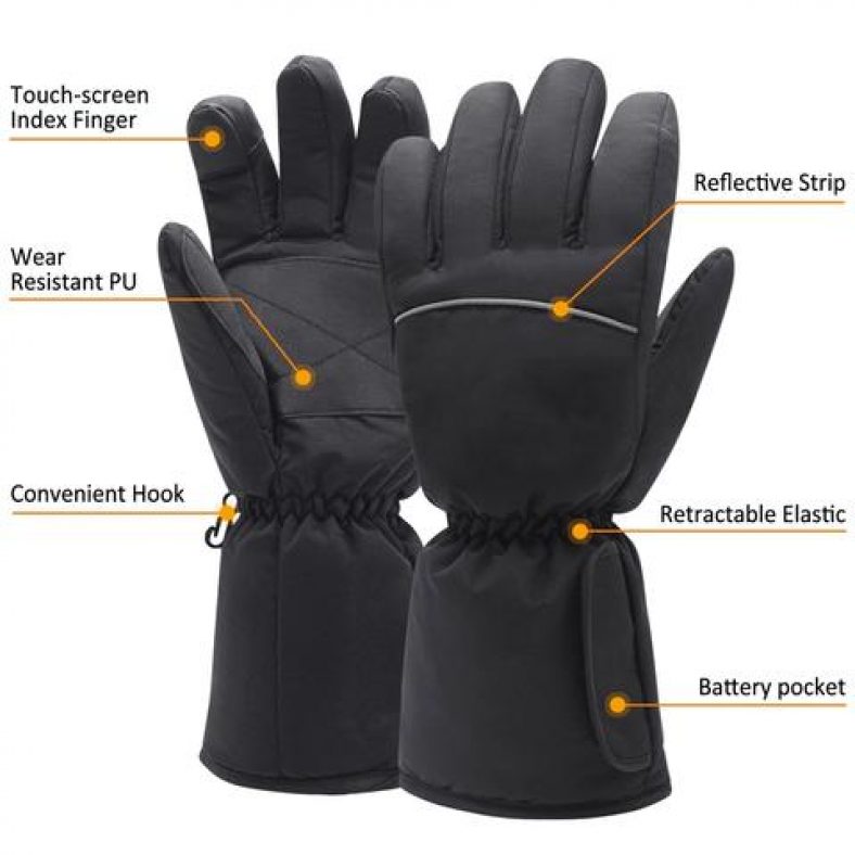 Waterproof Heated Gloves With Internal Battery - Legit Gifts