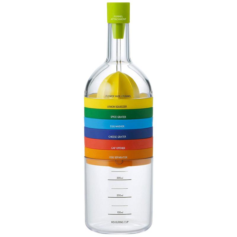 Ultimate Kitchen Bottle Offers 8-In-One Functions - Legit Gifts