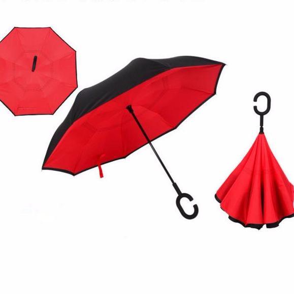 Reverse Folding Umbrella Eliminates Water Drip - Legit Gifts