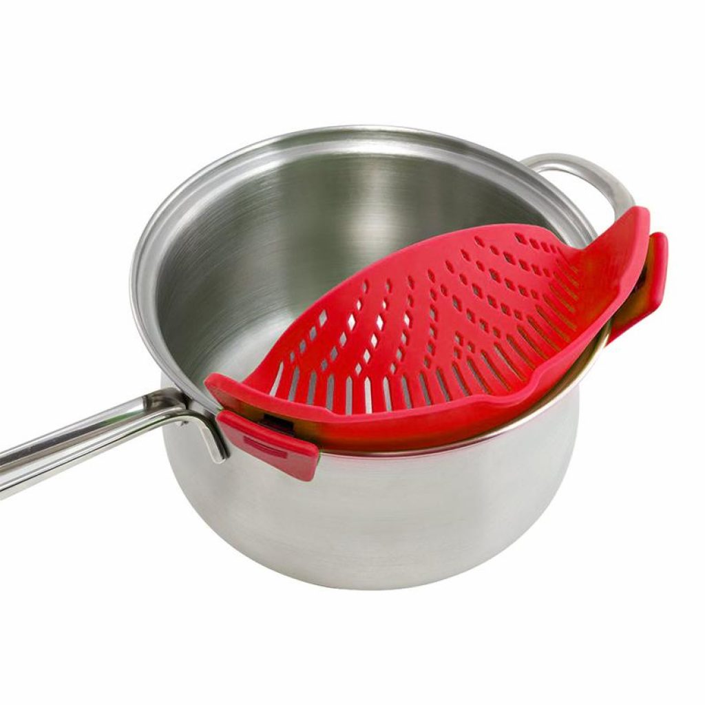 Silicone Pot Strainer Is An Essential Cooking Companion - Legit Gifts