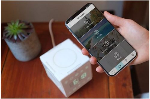 HyperCube: Wireless Charging Station & Sleep Aid