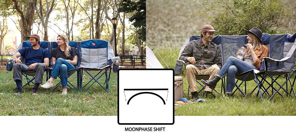 Camp As A Family With The MoonPhase Folding LoveSeat Legit Gifts
