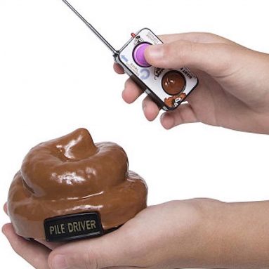 Pile Driver Remote Control Poop Car: The Best Gag Gift