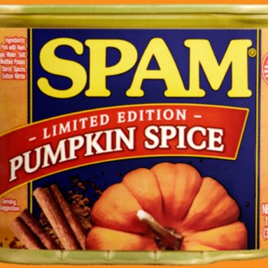 Pumpkin Spice Spam: The New Spam Flavor