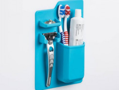 The Simple Caddy Eliminates Bathroom Clutter