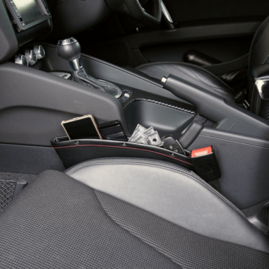 Car Seat Gap Storage Pocket Keeps Items From Getting Lost