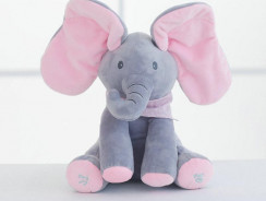 Peek-A-Boo Plush Elephant For Endless Child’s Play