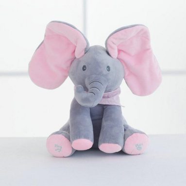 Peek-A-Boo Plush Elephant For Endless Child’s Play