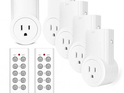 Etekcity Wireless Remote Control Electrical Outlet Switch for Household Appliances