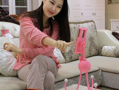 Flamingo Phone Holder Stands Your Phone Upright