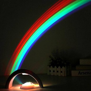 Rainbow Lamp Brightens Any Room