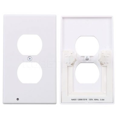 Outlet Night Light Cover Automatically Lights In The Dark