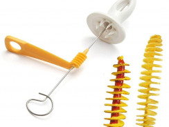 Spiral Potato Cutter Will Wow Dinner Guests