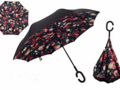 Reverse Folding Umbrella Eliminates Water Drip