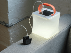 LuminAID Solar Inflatable Lantern and Phone Charger (2-in-1)