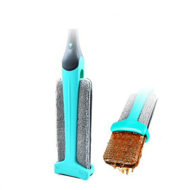 Double Sided Lazy Mop with Self-Wringing Ability