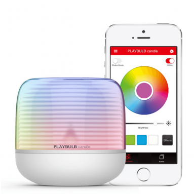 MIPOW PLAYBULB Candle –  Smart Remote Candle USB Charge & Changeable LED Light