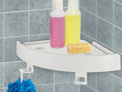 Instant Snap Up Shower Shelf