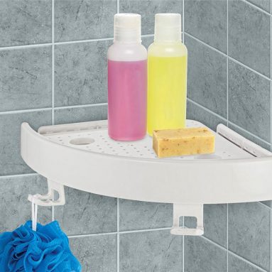 Instant Snap Up Shower Shelf