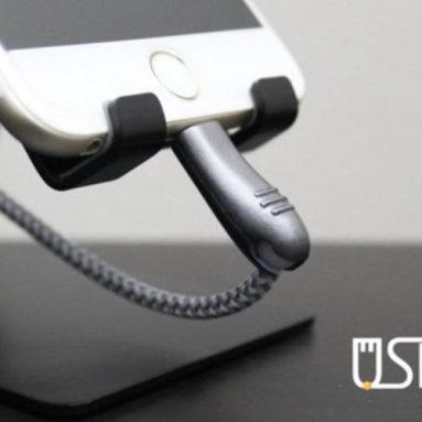 USB93 – Unbreakable USB Cable with 90° Rotatable Connector