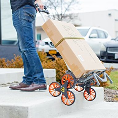 UpCart Lift Folding Hand Truck – Move Heavy Things Up/Down The Stairs With Less Effort