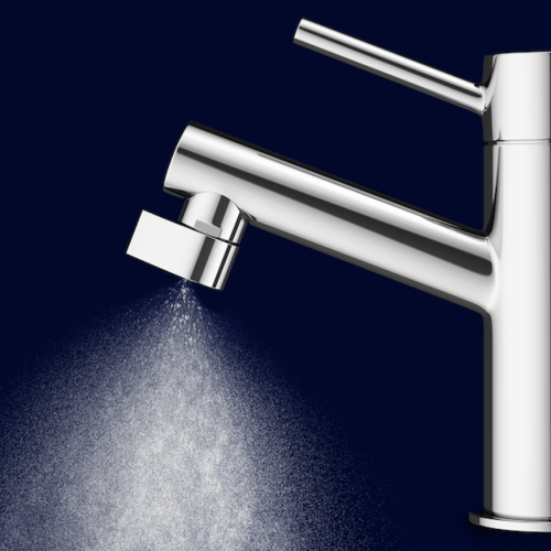Altered:Nozzle – Same tap. 98% less water