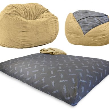 Convertible Bean Bag Chair That Turns Into Mattress