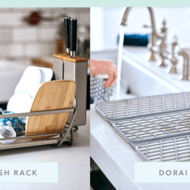Dorai, The First Mold-Free Instant-Dry Dish Rack & Pad